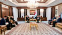 Foreign Minister Fuad Hussein meets US officials in Baghdad