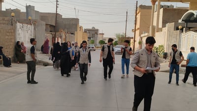 لە خورماتوو ماڵ بە ماڵ دەگەڕێن منداڵان دەگەڕێننەوە بەر خوێندنی کوردی