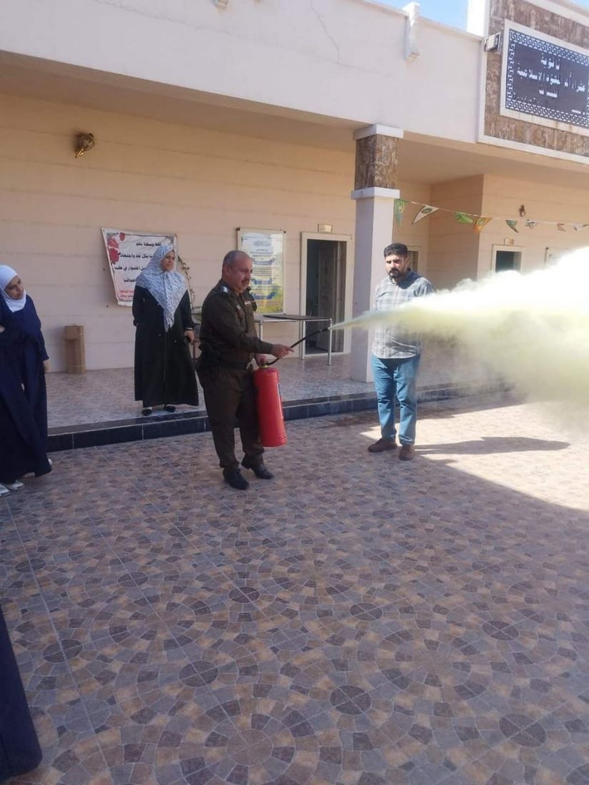 پیاوانی ئاگرکوژێنەوە داگیرساندنی هیتەر و سۆپا فێری قوتابییان دەکەن