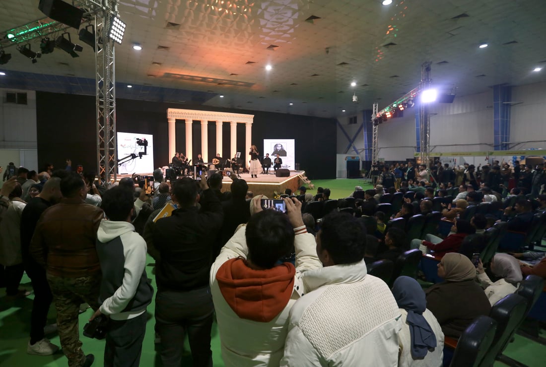 فيديو: ليل بيروت في معرض بغداد للكتاب.. حنين أبو شقراً ضيفة المدى