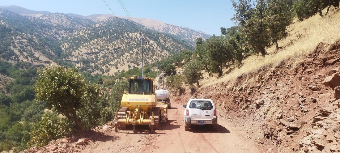 رێگای شەش گوندی پێنجوێن نۆژەنکرایەوە
