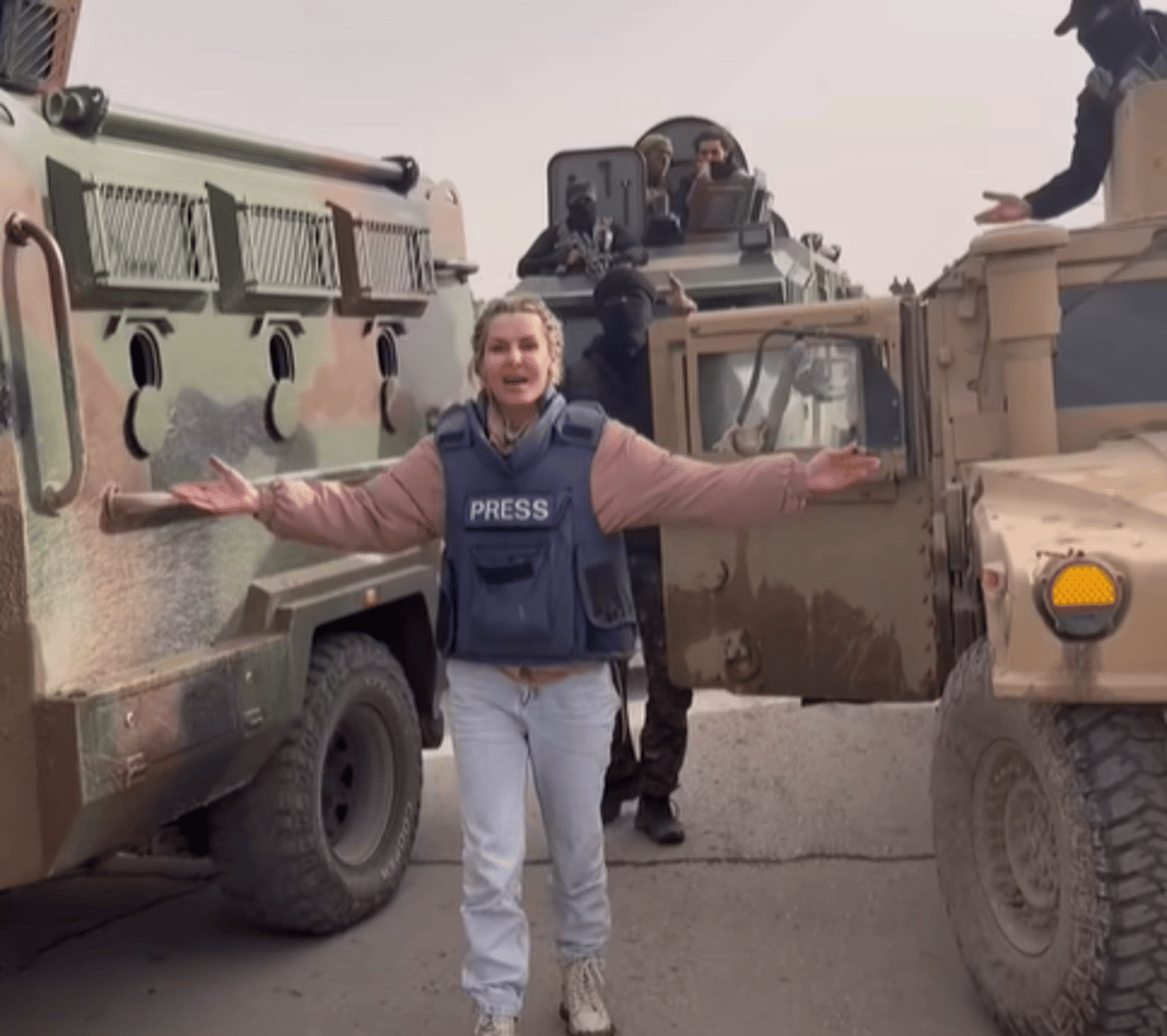 مراسلة قناة الغد في الحسكة 