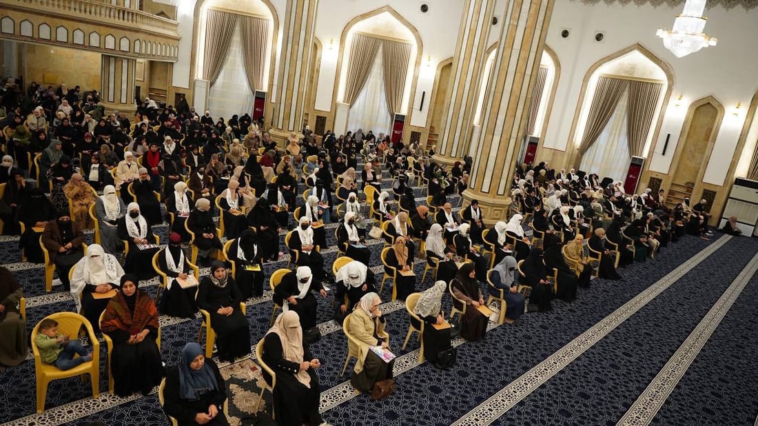 صور: نساء الأنبار يتنافسن بمسابقة لأحكام الصيام في مسجد الخلافة