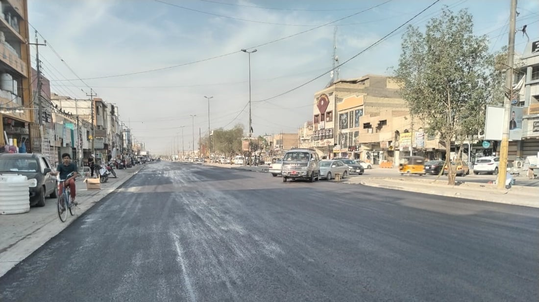 أسعار المنازل ستقفز في حي الجهاد.. التبليط وصل إلى شارع “65” (صور)