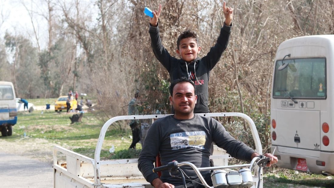 صور: يوم جميل في دبس كركوك.. غابات “شناغة” مساحة العوائل لـ”سفرات الجمعة”