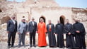 صور: بطريرك الكلدان ومحافظ صلاح الدين يزوران الكنيسة الخضراء التاريخية في تكريت