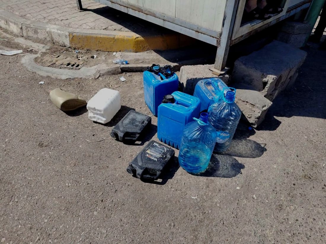 حەوت کەس بە تۆمەتى قاچاخچیتى بە بەشە بەنزینى خورماتوو دەستگیرکران