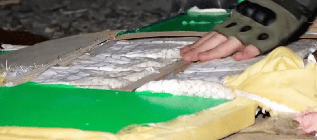 Iraq says it has seized a ton of captagon from Syria via Turkey