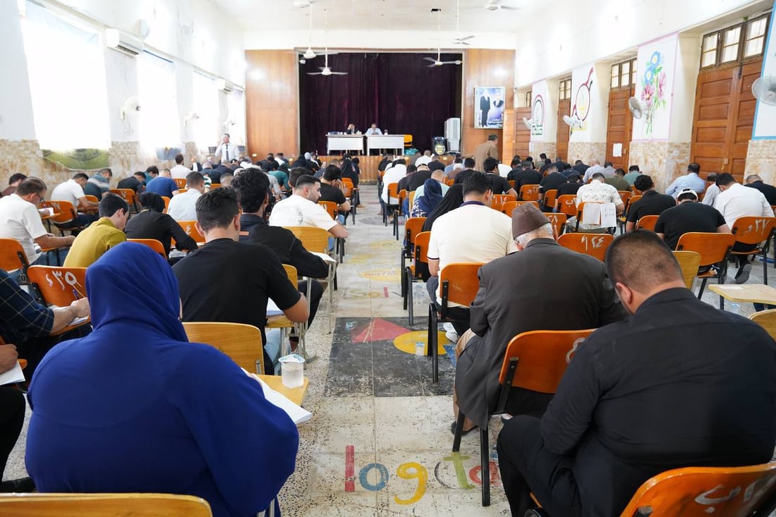 نقابة الصحفيين تختبر 250 متقدماً للانتساب وتغيير الصفة من ميسان وواسط (صور)