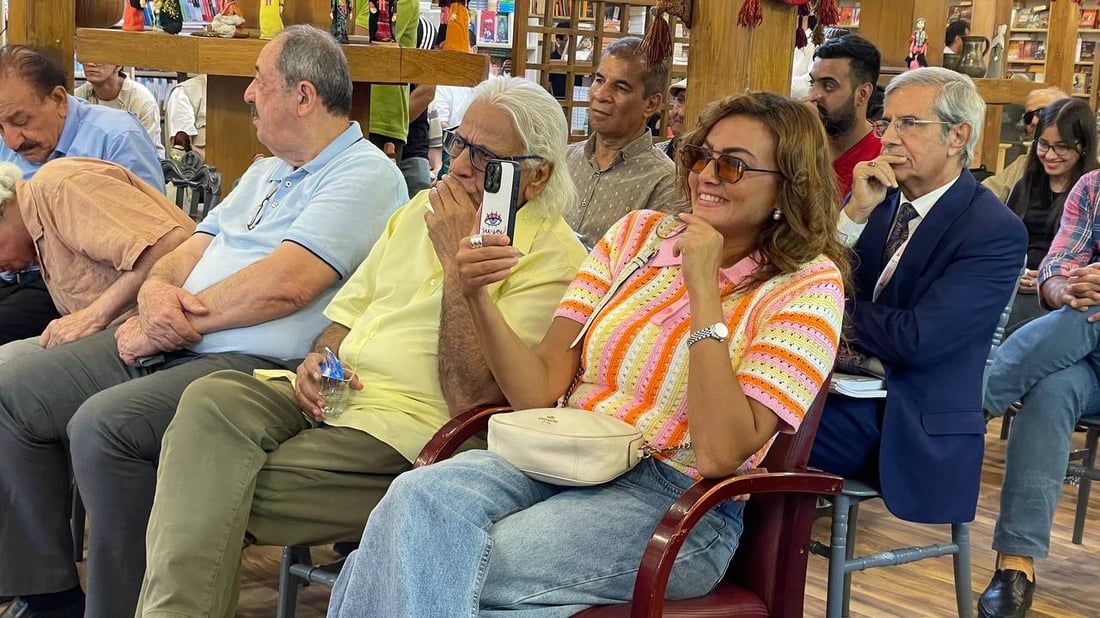صور: بيت المدى يحتفي مع المصريين بالسينمائي العراق انتشال التميمي