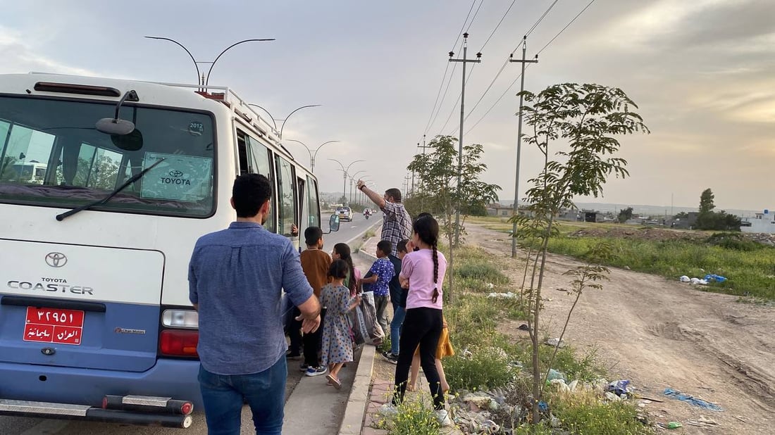 لە خانەقین جلوبەرگی جەژن بۆ منداڵانی بێ باوک دابینکرا
