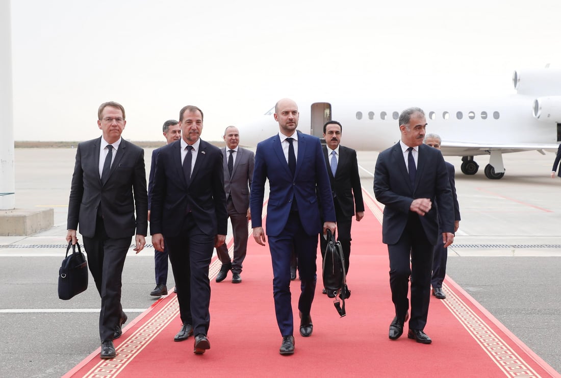 وەزیری دەرەوەی فەرەنسا گەیشتە هەولێر