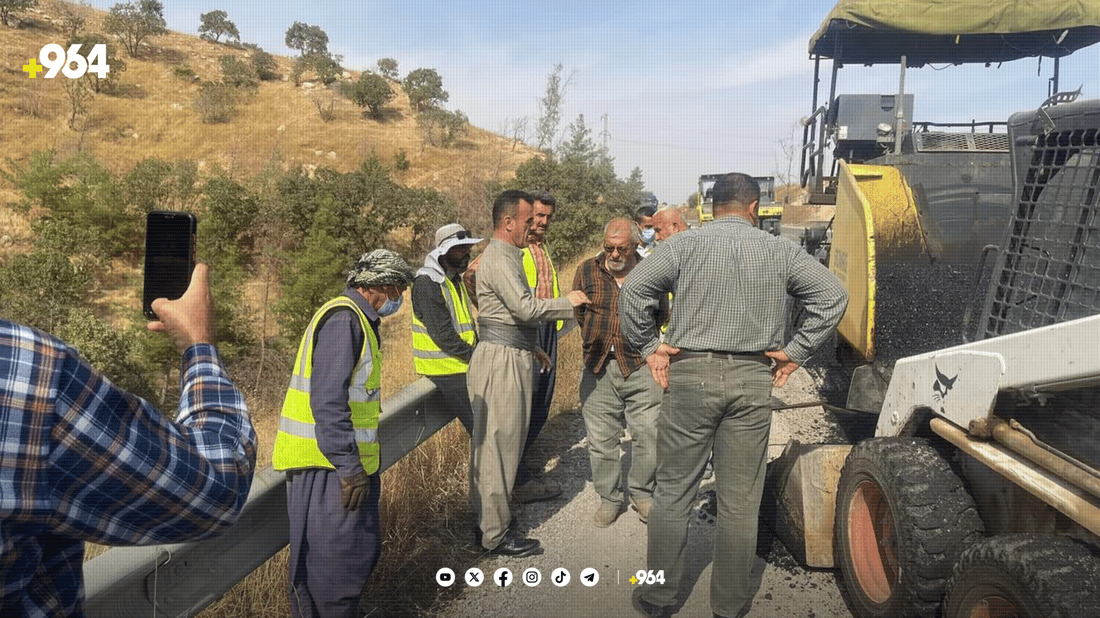 رێگای نێوان دەربەندیخان – چنارە نۆژەنکرایەوە