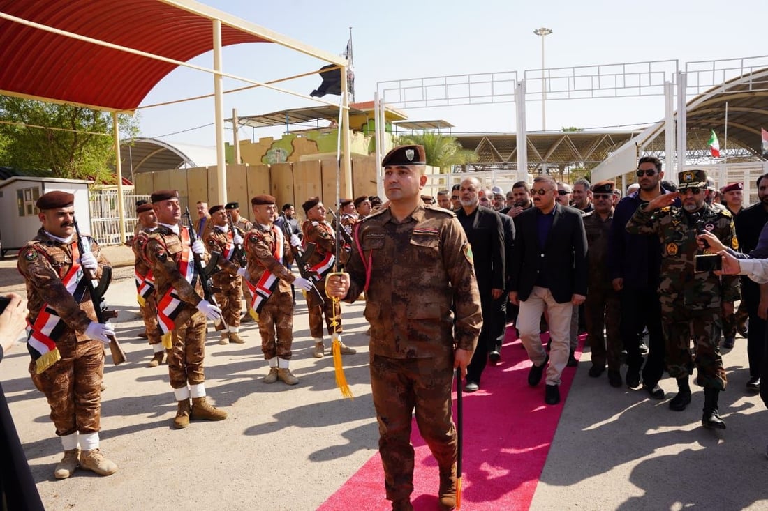 صور: وزير الداخلية ونظيره الإيراني في منفذ المنذرية لتأمين زيارة عاشوراء