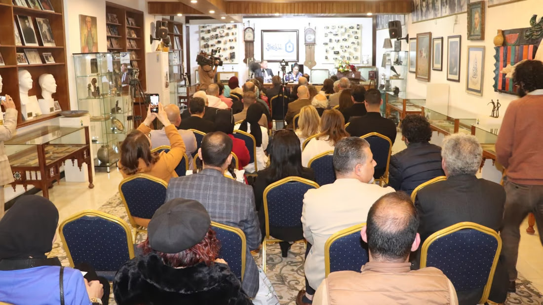Iraqi poet Reem Qais Kubba recites her poetry after two decades of exile in Baghdad