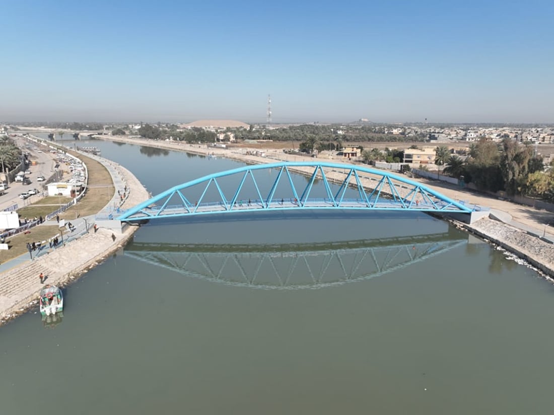 صور من ضفاف شط الحلة بعد إنجاز المرحلة الأولى من التطوير