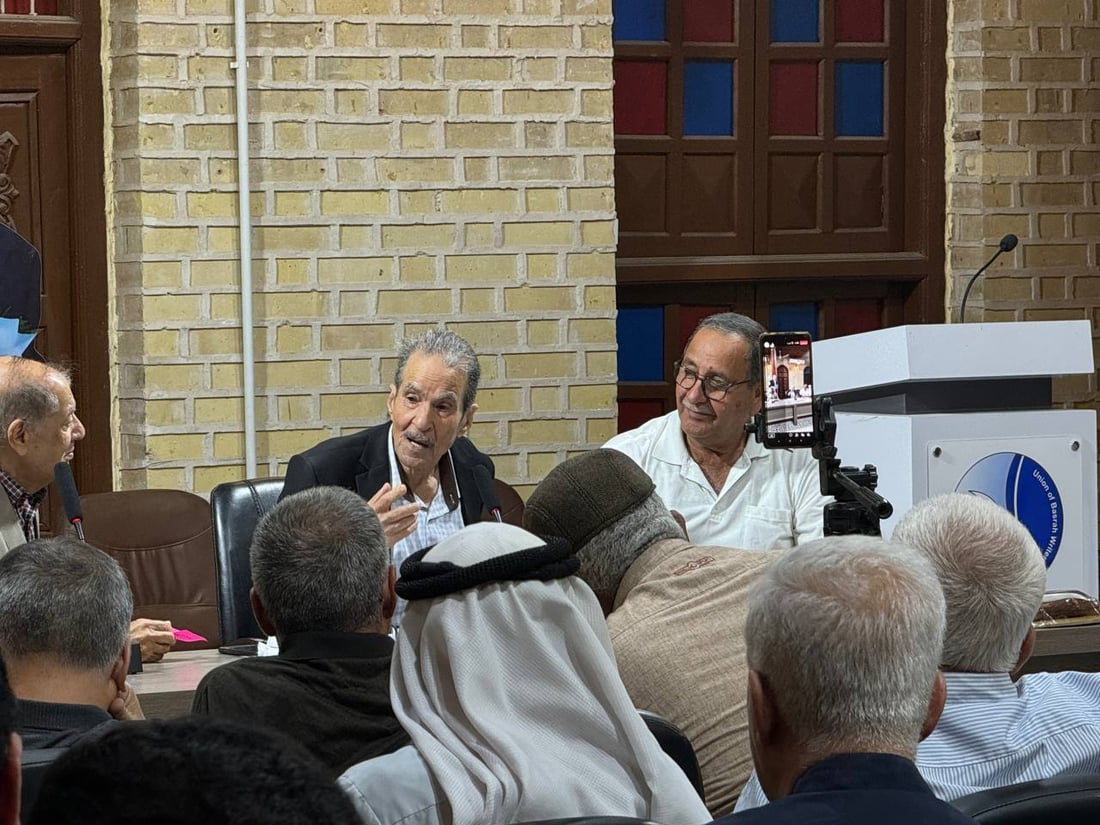 صور: مؤلف الروائع العراقية حضر في البصرة.. “يا حريمة” كتبها ابن “الرادود الحسيني”