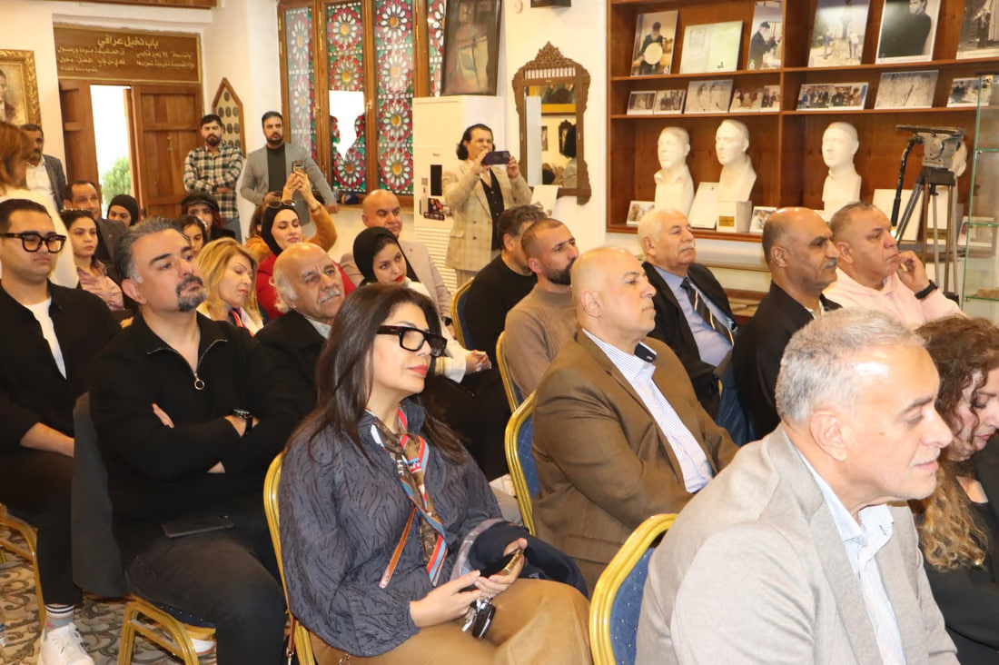 Iraqi poet Reem Qais Kubba recites her poetry after two decades of exile in Baghdad