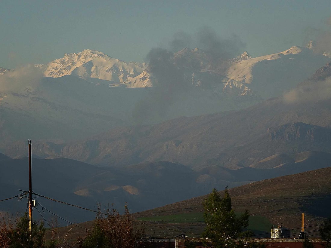 گوندى بێپاڵانى سنورى پشدەر بۆردومان کرا