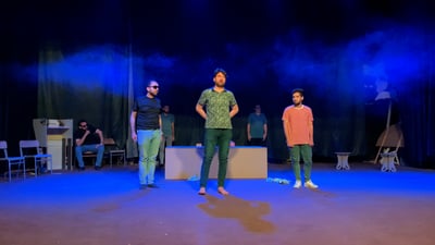 Blind theater troupe to debut satirical Eid play in Karbala