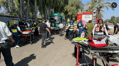 مصرع وإصابة 55 شخصاً بحادثة دهس شمال تل أبيب.. “يشتبه أنها متعمدة”