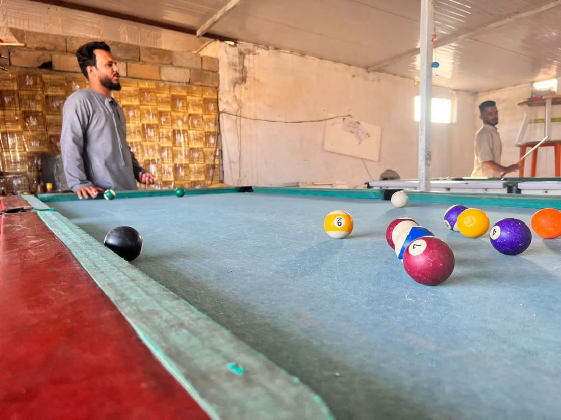 استراحة المزارعين في الخالص.. بليارد وشيشة حتى منتصف الليل في قاعة زيدون (صور)