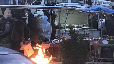 ئەو کەسەی لەناو بلواری رانییە ئاگری کردەوە قەرەبووی دارەکانی کردەوە