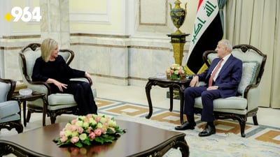 President Rashid meets UN’s top diplomat in Iraq