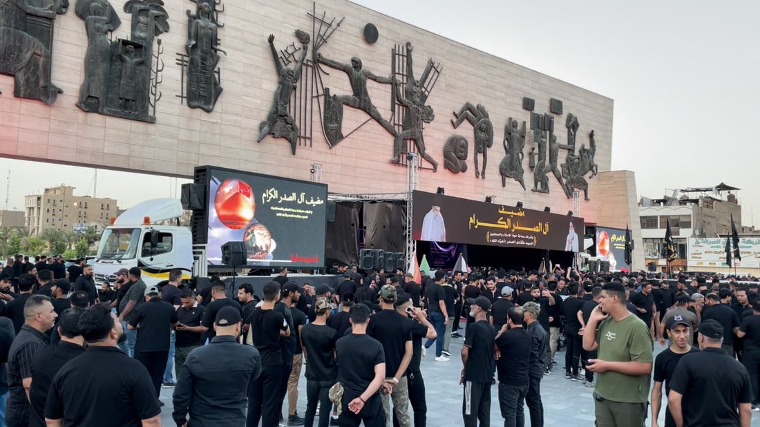 رسالة الصدر من نقل المضيف.. عاشوراء هذا العام في ساحة التحرير والإصلاح (فيديو)