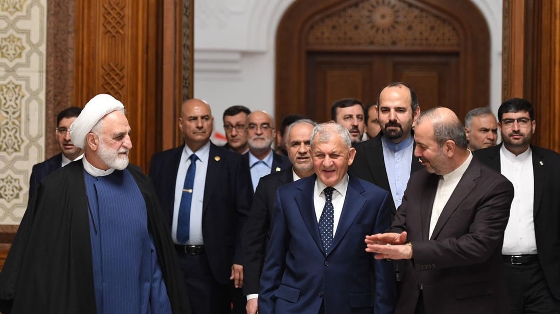 الرئيس رشيد وإيجئي يبحثان مكانة العراق وإيران في معالجة القضايا الراهنة