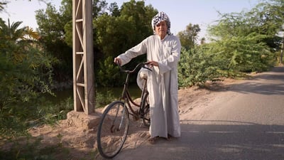 In Abu Al-Khasib, bicycles endure as symbols of tradition, economy, and daily life