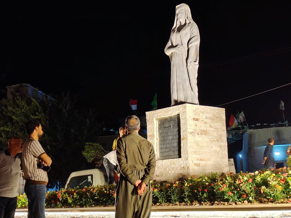 له‌ هەریر رێکخستنەوە و  نۆژەنکردنەوە بۆ پەیکه‌ری خانزاد میری سۆران كرا