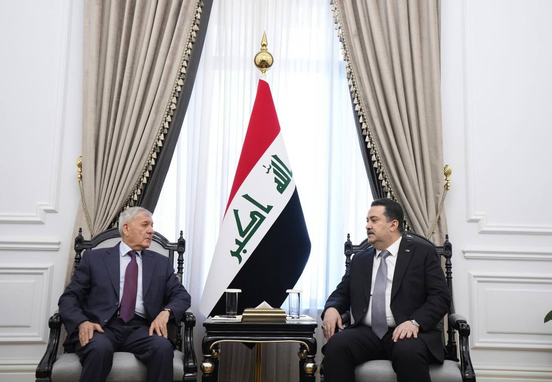 Iraqi president, PM discuss political unity, regional issues and election preparations