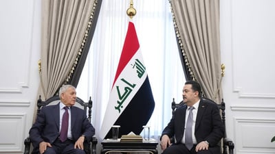 Iraqi president, PM discuss political unity, regional issues and election preparations