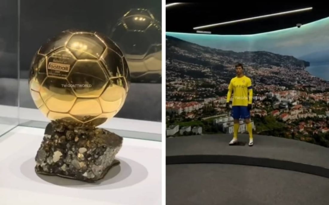 پەردە لەسەر پەیکەری کریستیانۆ رۆناڵدۆ لادرا