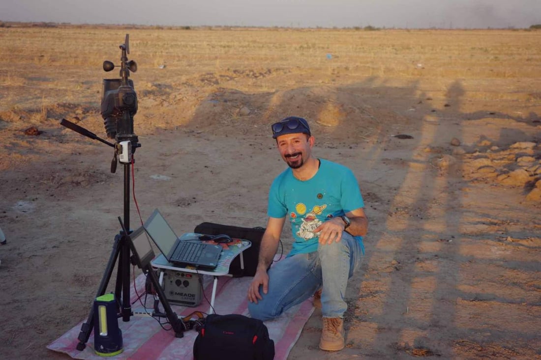 مخيم فلكي في واسط يرصد احتراق النيازك ووكالة ناسا تنشر إبداعات العراقيين (صور)