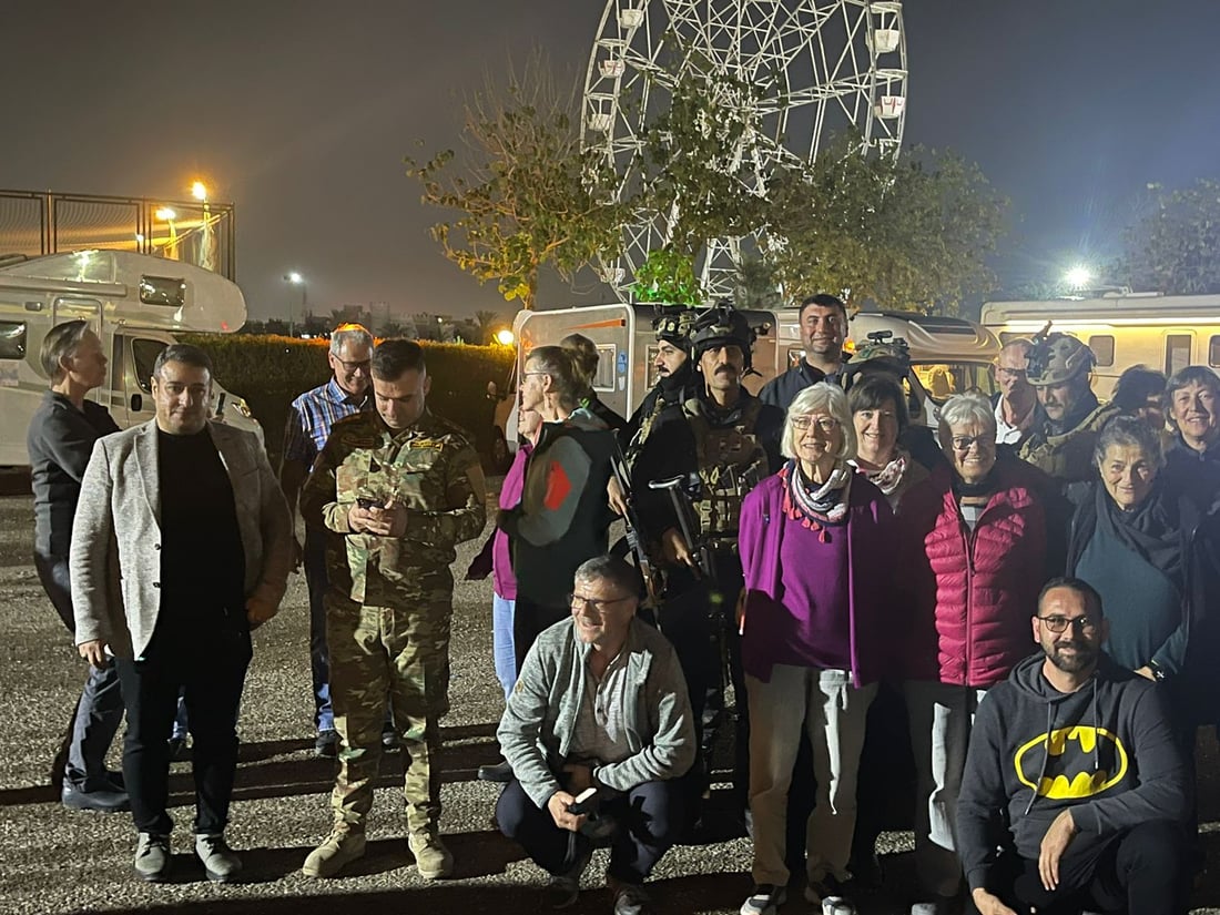 لأول مرة بعد 2003.. استقبال 36 سائحاً أجنبياً في كركوك (صور)