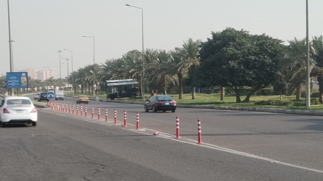 صور: لن تدخلوا المنطقة الخضراء “سهواً” بعد اليوم.. إشارات في كل المداخل