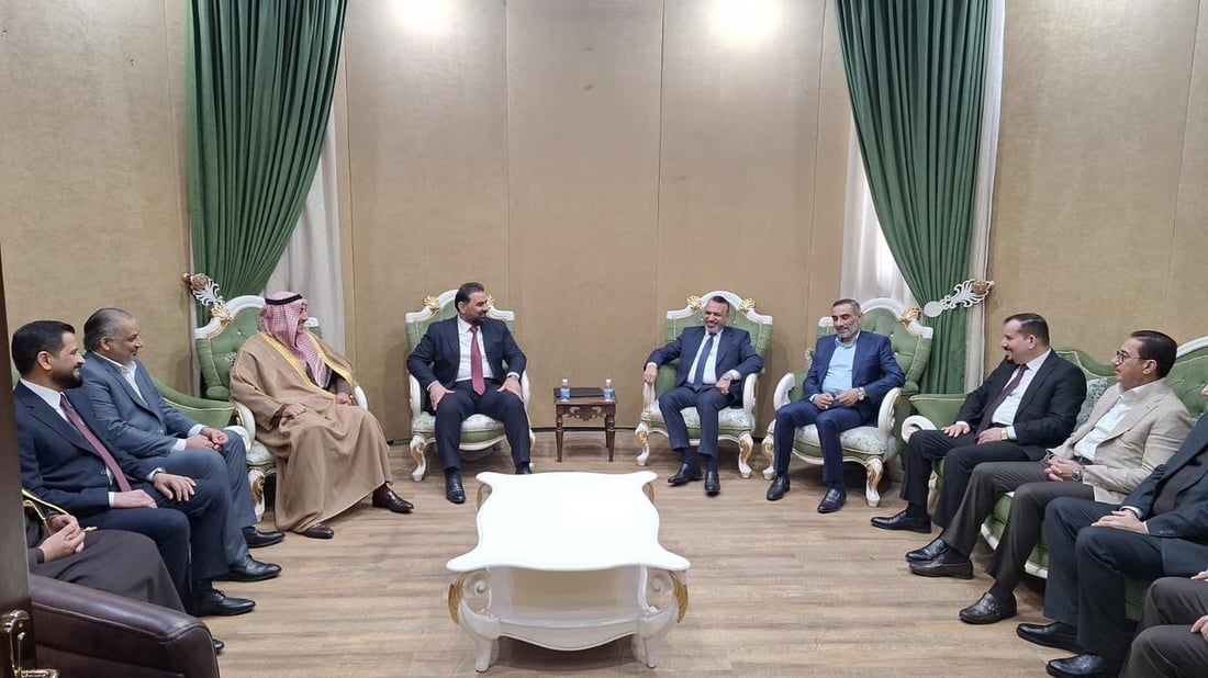 هيبت الحلبوسي بضيافة كتلة السوداني داخل مجلس النواب