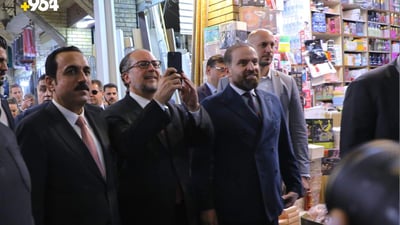 وه‌زیری ده‌ره‌وه‌ی نه‌مسا كه‌بابی هه‌ولێری خوارد