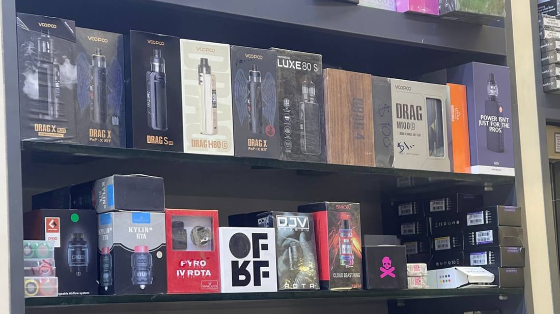 دهۆک تا 15ی مانگ لەسەر ڤەیپ فرۆشەکان دەوەستێ