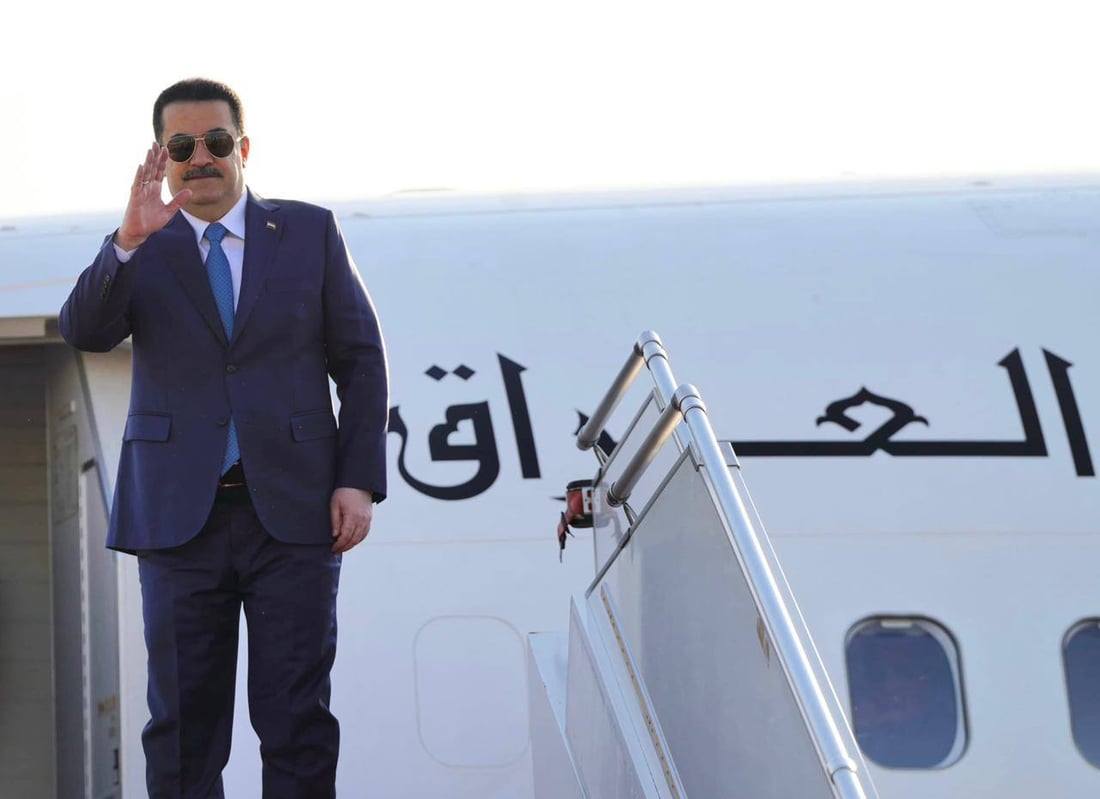 Prime Minister Al-Sudani embarks on visit to Egypt, Tunisia