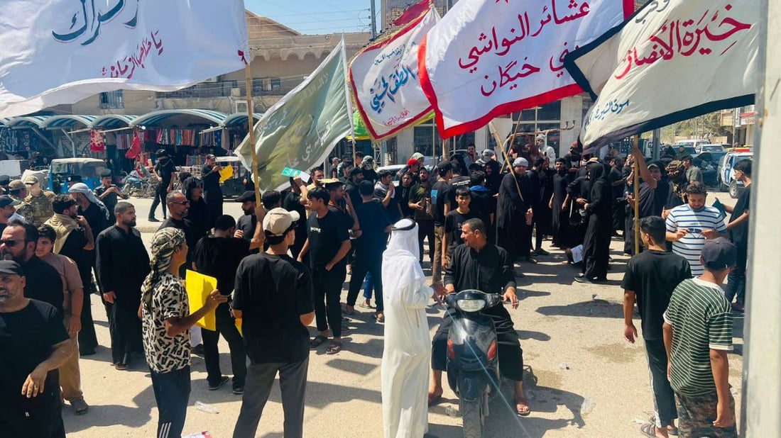 صور: تظاهرات في سوق الشيوخ للمطالبة بالخدمات.. الأمراض انتشرت