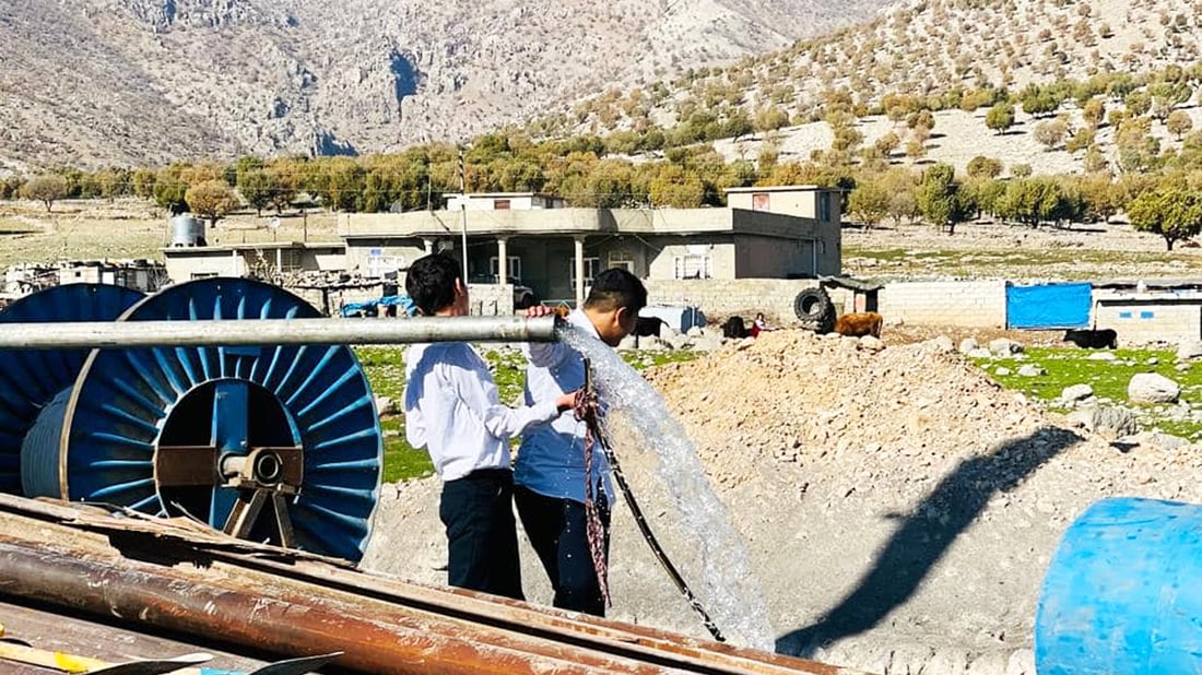 نزیکەى 5 هەزار و 500 بیر نیوەى ئاوى هەرێم دابین دەکەن