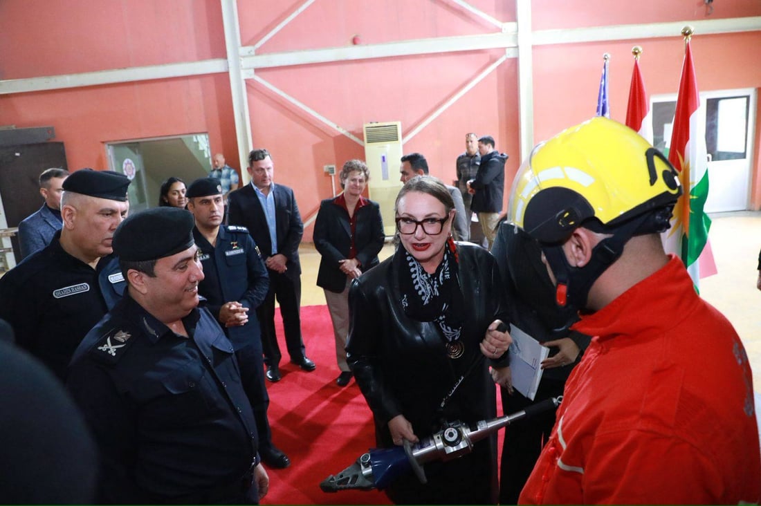 ئەمریکا لە هەولێر 12 ئامێری مەقەستی پێشکەش بە بەرگریی شارستانیی هەرێم کرد