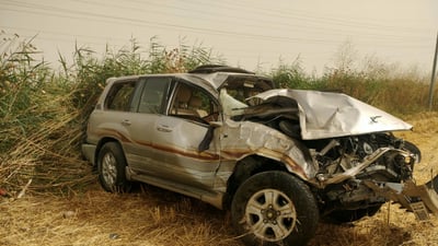 ئۆتۆمبێلێک وەرگەڕا و کەسێک گیانی لەدەست دا