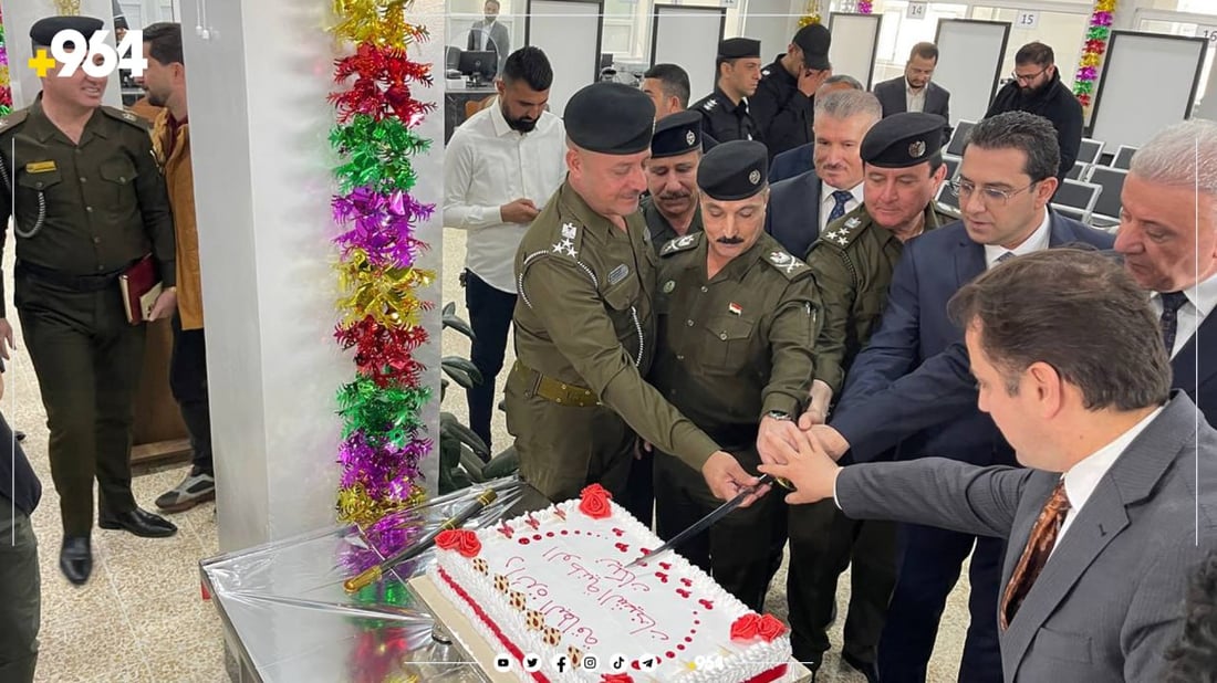 فەرمانگەی دروستکردنی کارتی نیشتمانی لە قەزای شێخان كرایه‌وه‌