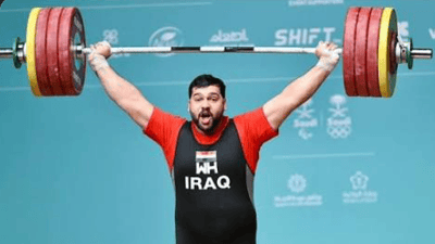 رباع العراق يحصد ذهبية آسيا ويكسر الرقم العالمي بفعالية الخطف