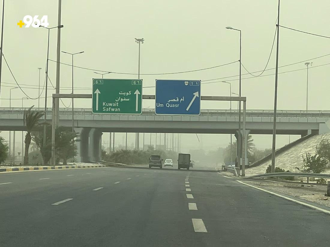 Traffic unit in southern Iraq urges caution during dust storms
