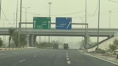 Traffic unit in southern Iraq urges caution during dust storms